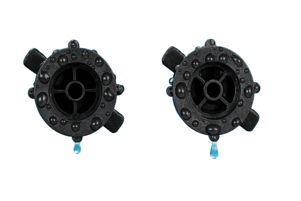 GOTERO REGULABLE NEGRO 